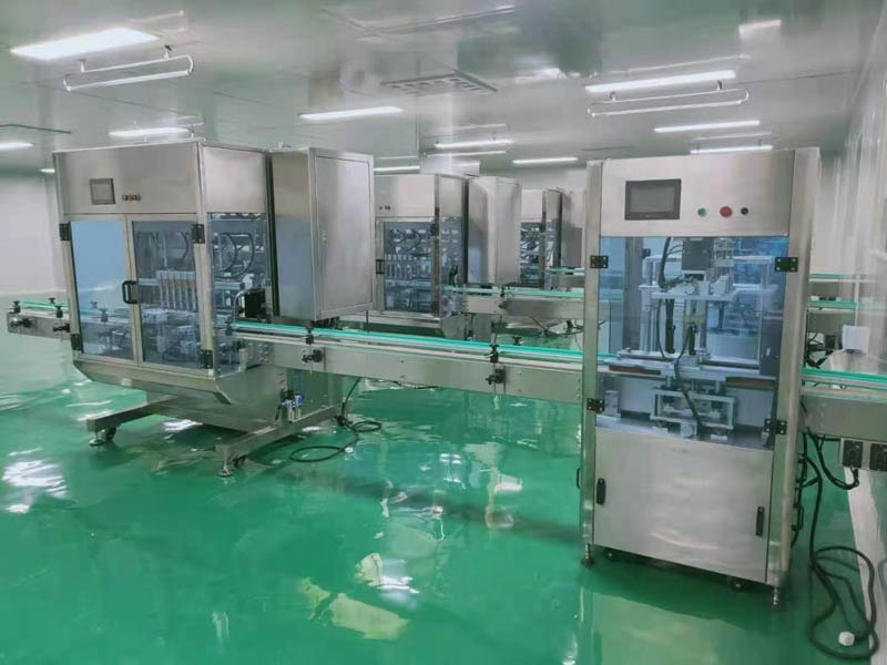 全自动日化活塞灌装旋盖生..